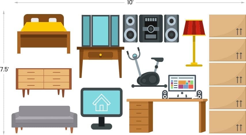 Storage Toronto Locker Size 7.5x10 Cargo Cabbie