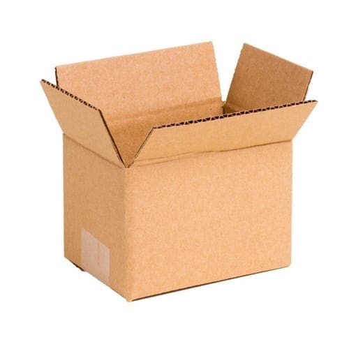Corrugated Cardboard Box 6" x 4" x 4"