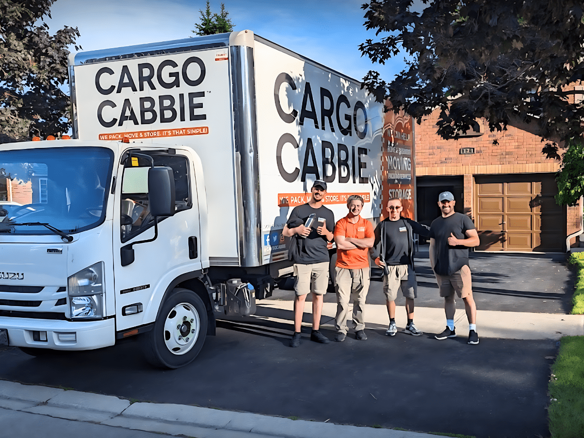 CARGO CABBIE team providing residential moving services CARGO CABBIE team providing residential moving services