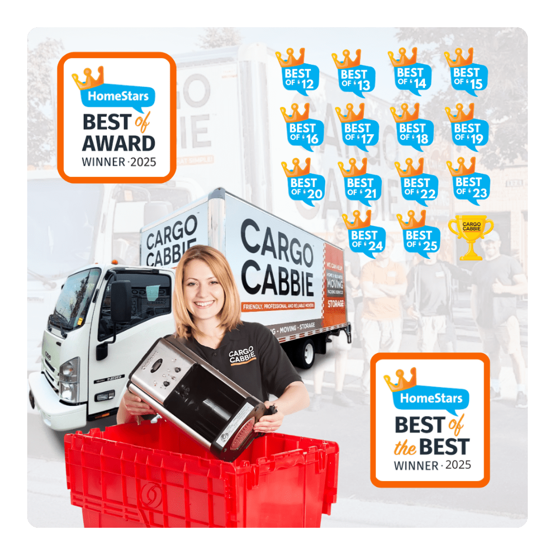 Ho,mestars Bestof Awards 205 CARGO CABBIE Best Movers 2025